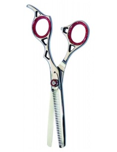 Forbice Professionale in lega leggera a lama dentata cm 17-www.ronnypet.it/shop