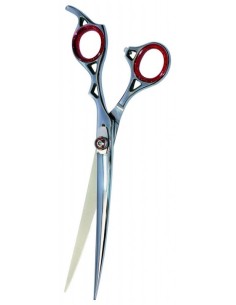 Forbice Professionale in lega leggera a lama curva interna cm 18-www.ronnypet.it/shop