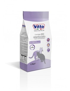 Crocchette Vitto per Gatti Sterilizzati 37/13 Pollo E Riso 1.5Kg-www.ronnypet.it/shop