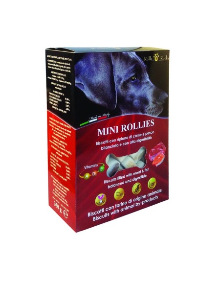 Rolls Rocky Biscotti per Cani MINI ROLLIES 300Gr-www.ronnypet.it/shop