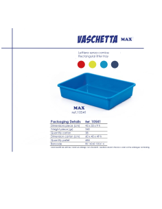 Lettiera Vaschetta Toilette in Plastica per Gatto 43Cm-www.ronnypet.it/shop