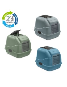 Lettiera Vaschetta Toilette Easy Cat in Plastica per Gatto-www.ronnypet.it/shop 2