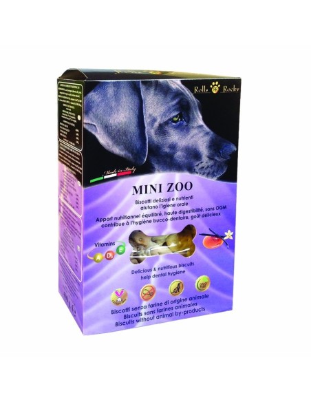 Rolls Rocky Biscotti per Cani MINI ZOO 300Gr-www.ronnypet.it/shop