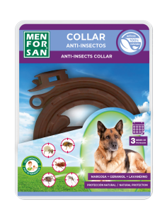 Collare Repellente Insetti Naturale per Cane con Olio di NEEM-www.ronnypet.it/shop