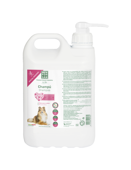 Shampoo professionale con balsamo sciogli nodi-www.ronnypet.it/shop